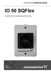 Grundfos IO 50 SQFlex Instrucciones De Instalación Y Funcionamiento