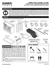 Sunex Tools 8045 Manual De Operación