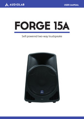 Audiolab FORGE 15A Manual Del Usuario