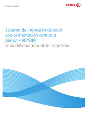 Xerox 980 Guía Del Operador