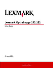 Lexmark OptraImage 232 Guía De Preparación