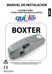 quiko BOXTER Manual De Instalación