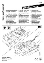 wolfcraft master cut 6175 Manual De Instrucciones