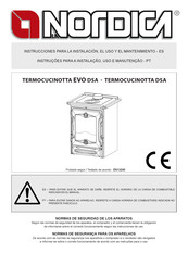 La Nordica TERMOCUCINOTTA EVO DSA Instrucciones De Instalación