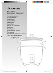 Taurus Rice Chef Compact Manual De Instrucciones