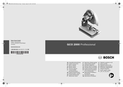 Bosch Professional GCO 2000 Manual Original