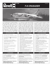 REVELL F-8 CRUSADER Manual De Instrucciones