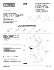 Delta 520M-MPU-DST Manual De Instrucciones