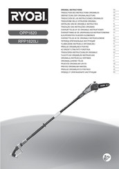 Ryobi RPP1820Li Traducción De Las Instrucciones Originales