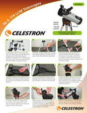 Celestron 76LCM Guía Para Realizar Un Ensamblaje Rápido