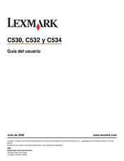 Lexmark C532 Guia Del Usuario