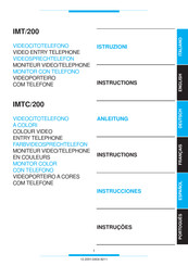 Bpt IMTC/200 Manual De Instrucciones