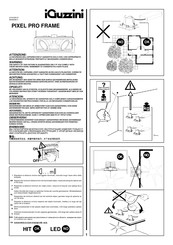 iGuzzini PIXEL PRO FRAME Manual De Instrucciones