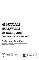 Altronix AL1042ULADA Guía De Aplicación