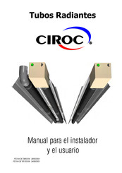 CIROC TR 35 Manual Para El Instalador Y El Usuario