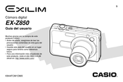 Casio EXILIM EX-Z850 Guia Del Usuario