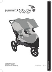 Baby Jogger summit X3 double Manual De Instrucciones