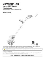 EarthWise TC70025 Manual Del Operador