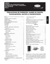 Carrier 59SE5A Instrucciones Para Instalación, Puesta En Marcha Y Funcionamiento