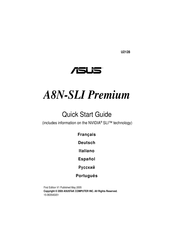 Asus A8N-SLI Premium Guía Del Inicio Rápido