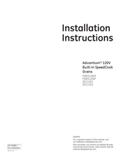GE Advantium SB1201 Instrucciones De Instalación