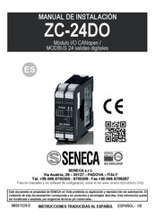 Seneca ZC-24DO Manual De Instalación