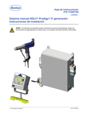 Nordson HDLV Prodigy 2 Instrucciones De Instalación