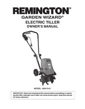 Remington GARDEN WIZARD 109312-01 Manual Del Propietário