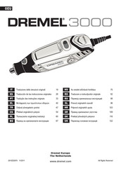 Dremel 3000 Manual De Instrucciones