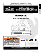 Napoleon NEFI18H-HD Instrucciones De Instalación Y  Operación