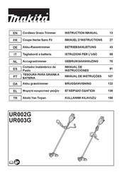 Makita UR003G Manual De Instrucciones