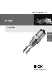 SICK LFV200 Instrucciones De Operación