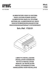 Urmet 1722/21 Manual De Instalación