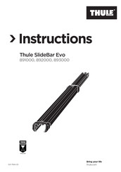 Thule SlideBar Evo Manual De Instrucciones