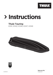 Thule 6348 Manual De Instrucciones