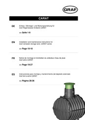 Graf CARAT Serie Instrucciones Para Montaje Y Mantenimiento