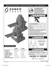 Sunex Tools 4950B Instrucciones De Operación