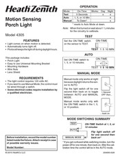 Heath Zenith 4305 Manual De Instrucciones