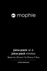 Mophie juice pack wireless Manual De Instrucciones