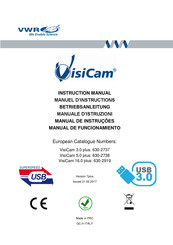 VWR VisiCam 3.0 plus Manual De Funcionamiento