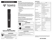 Tempo FI-100 Manual De Instrucciones