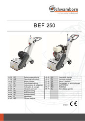 Schwamborn BEF 250 Instrucciones De Utilizacion