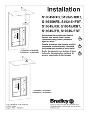 Bradley S19345JXBT Manual De Instalación
