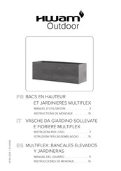 HWAM Outdoor MULTIFLEX Serie Manual Del Usuario