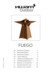 HWAM Outdoor FUEGO Manual Del Usuario