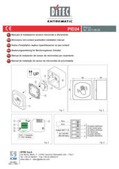 DITEC PID24 Manual De Instalación