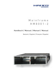 Hameg HM8001-2 Manual Del Usuario