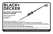 Black and Decker LPHT120 Manual De Instrucciones