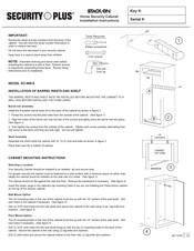 Security Plus STACK-ON GC-900-5 Instrucciones De Instalación