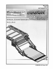 Maxon RA-45 Manual De Mantenimiento